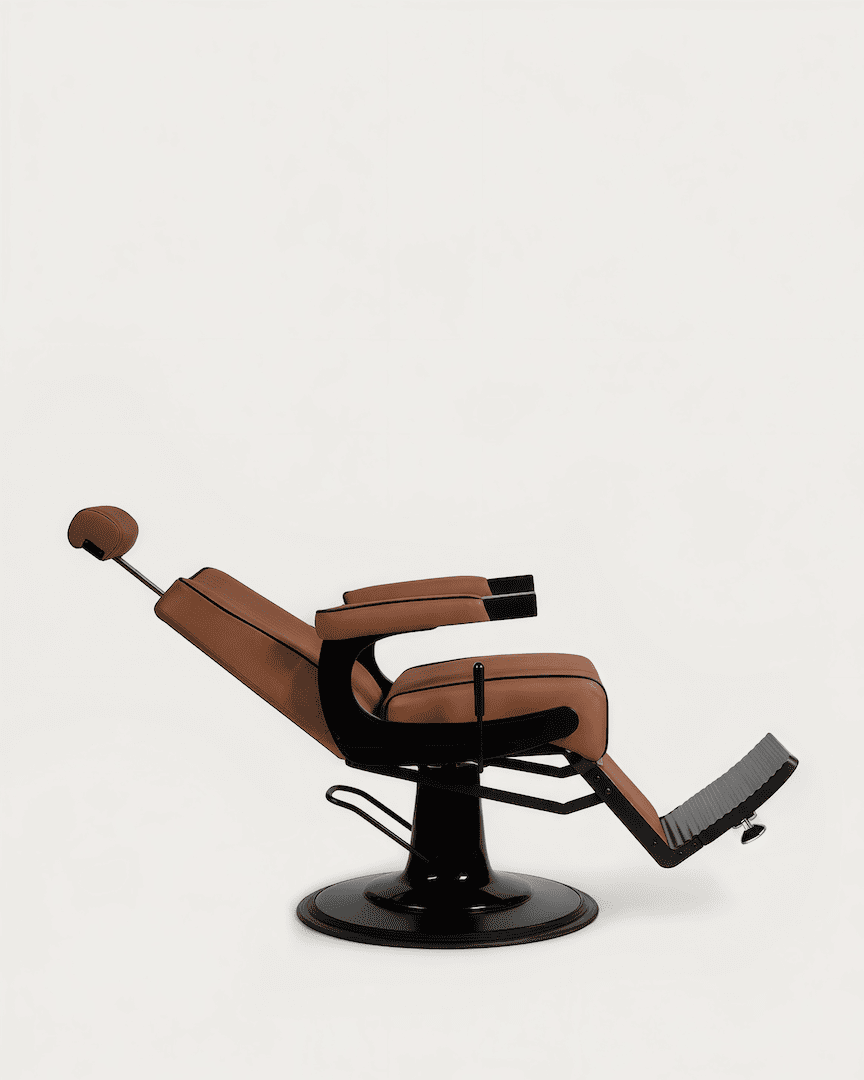 Sillón barbero Dour MUDI respaldo abatible