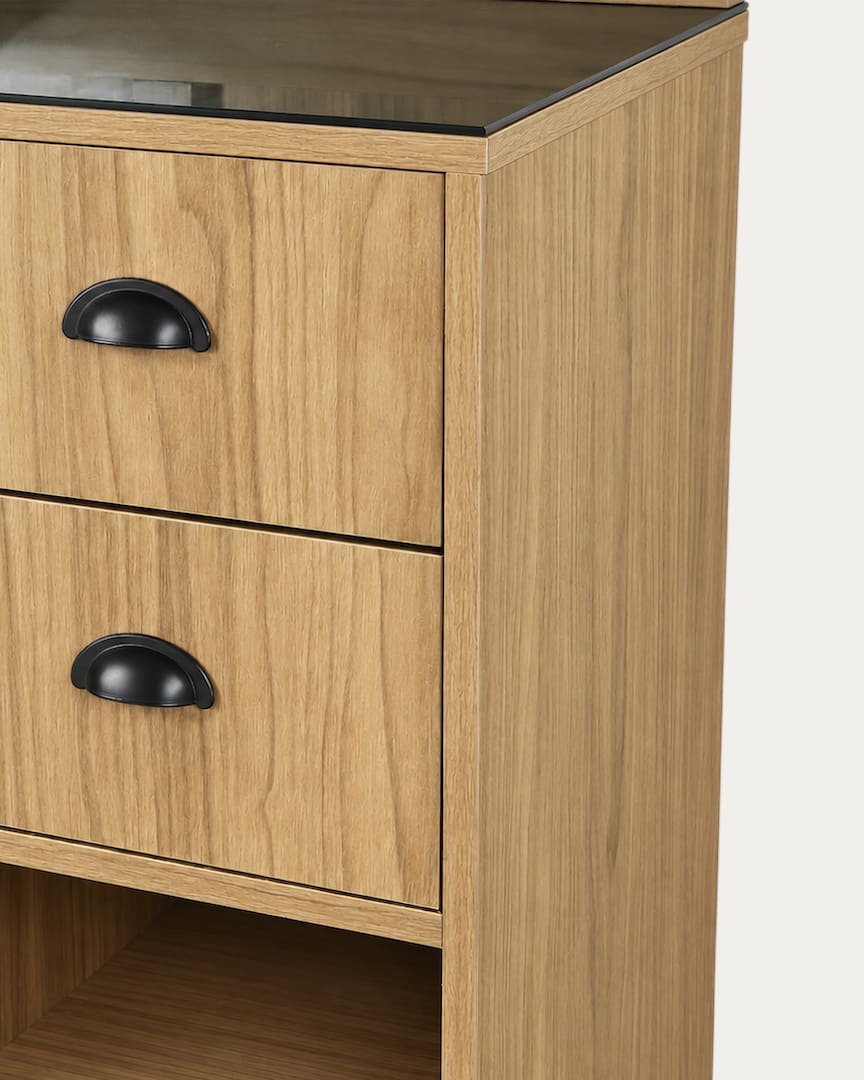 Tocador barbero madera OKE 3 BR de la marca Mirplay cajones