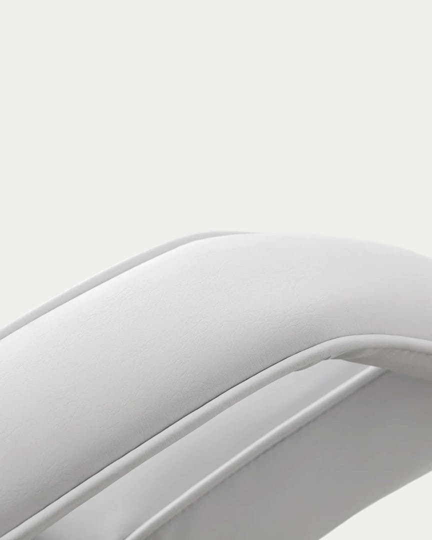 Sillón de podología hidráulico Sillon 210 blanco  tapicería