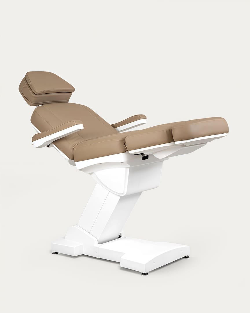 Ricle Weelko sillón estética eléctrico beige 4 motores