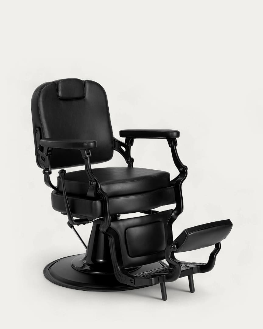 Sillón barbería Mark negro de Mirplay