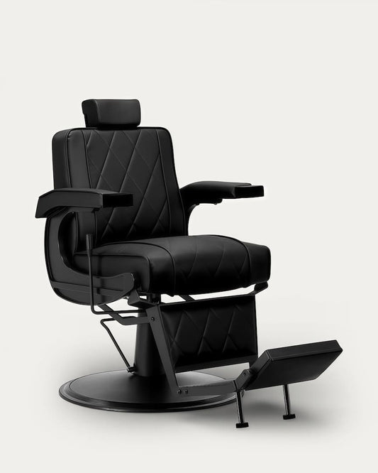 Sillón barbería negro BM88066B Hair System