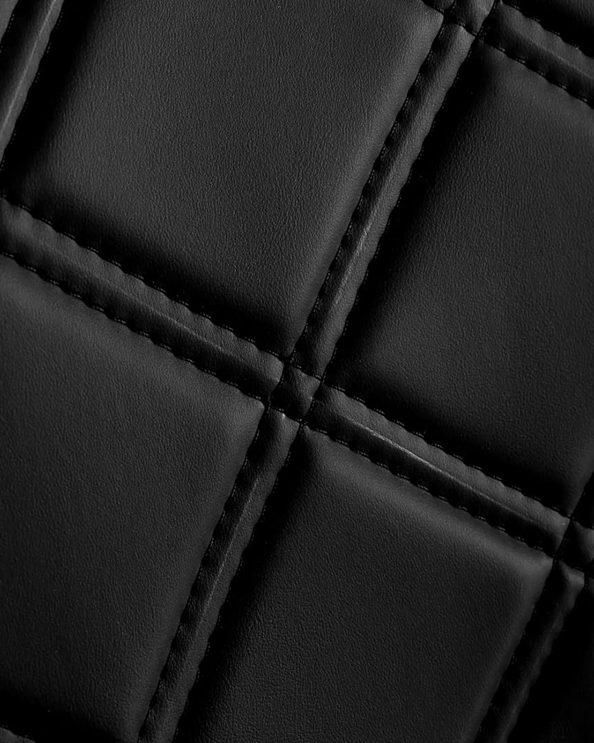 Sillón barbero dorado y negro Gabbiano tapicería