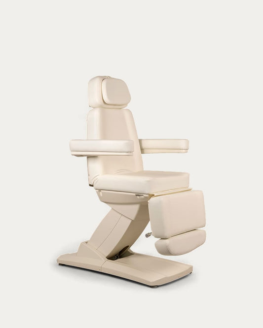 Sillón camilla estética eléctrico Aries crema de Mirplay