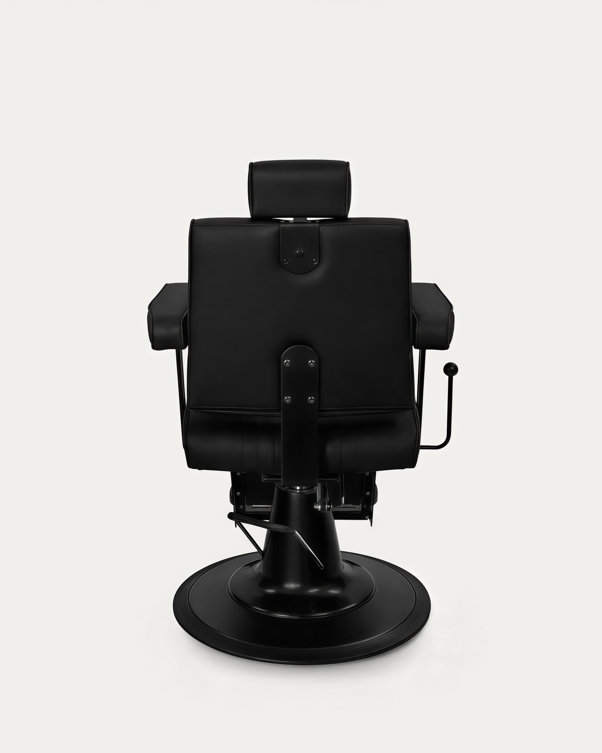 Sillón de barbería vintage negro Lupo full black