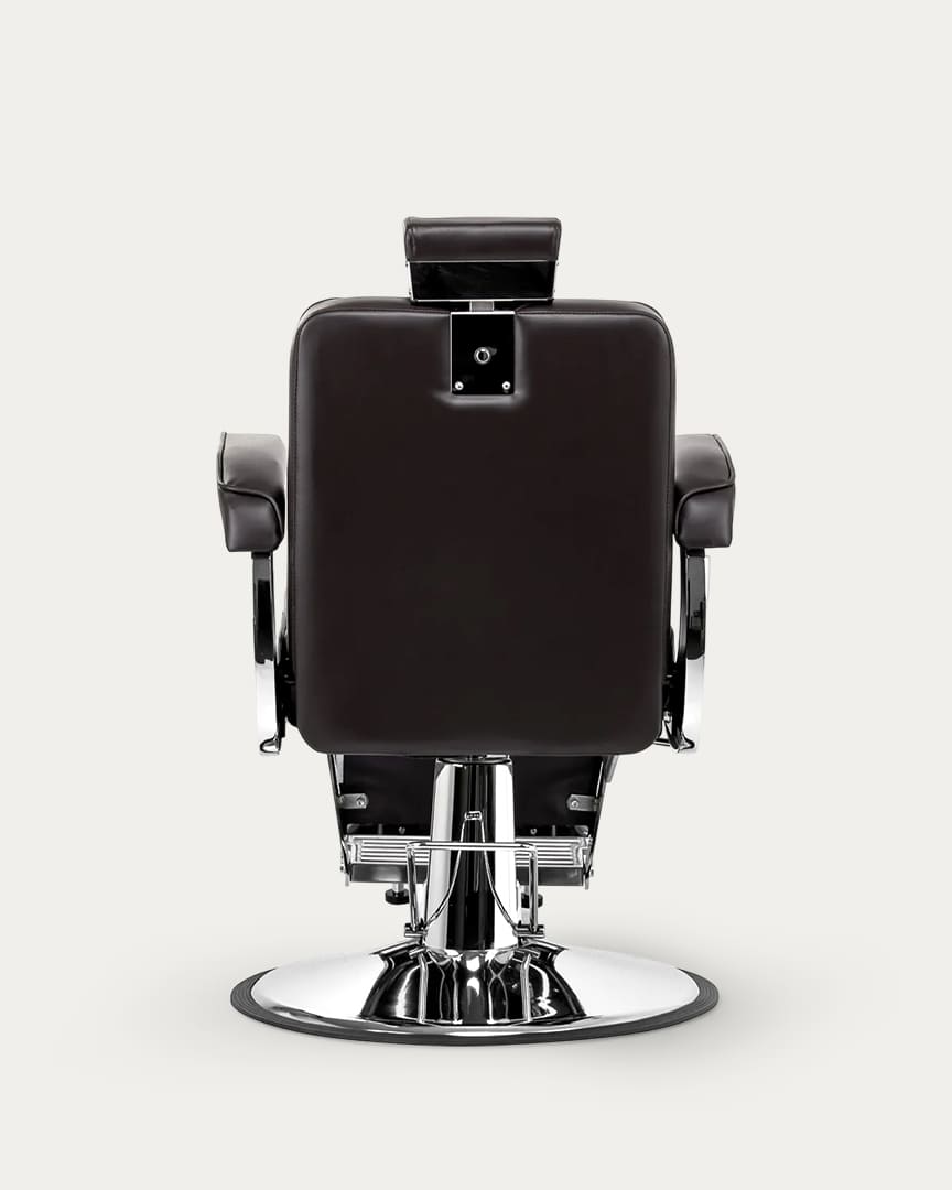 Sillón BM88066 de barbería marrón Hair System