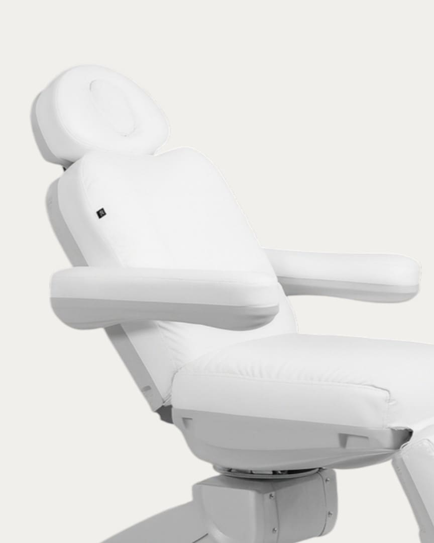 Camilla estética Tella Weelko blanco 4 motores