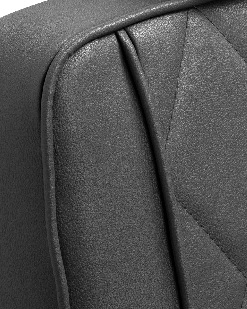 Sillón de peluquero gris BM88066 Hair System costuras