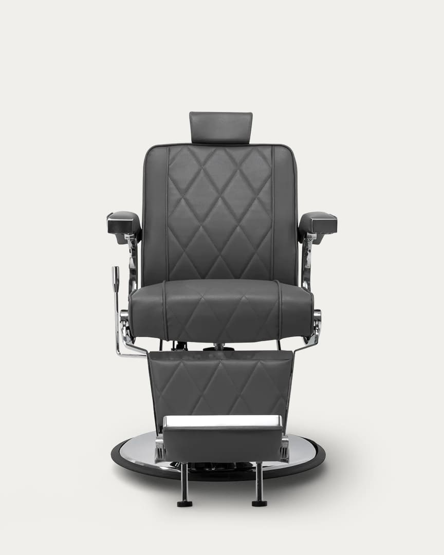 Sillón peluquero gris BM88066 Hair System