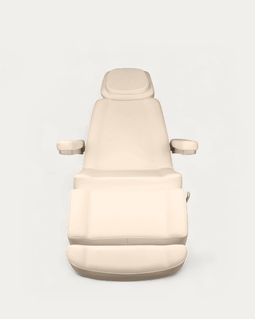 Sillón estética Aries 4 motores eléctrico color crema de Mirplay