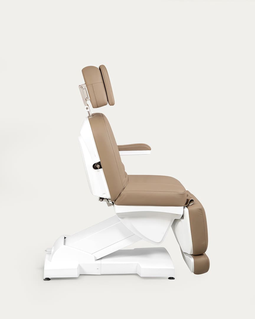 Ricle sillón beige estética eléctrico 4 motores Weelko