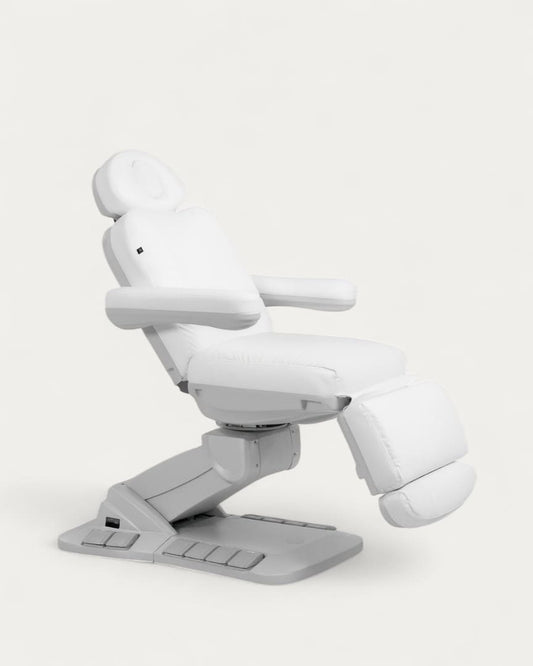 Sillón estética Tella Weelko blanco 4 motores