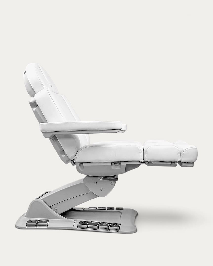 Sillón médico estético Pary blanco 4 motores de Weelko