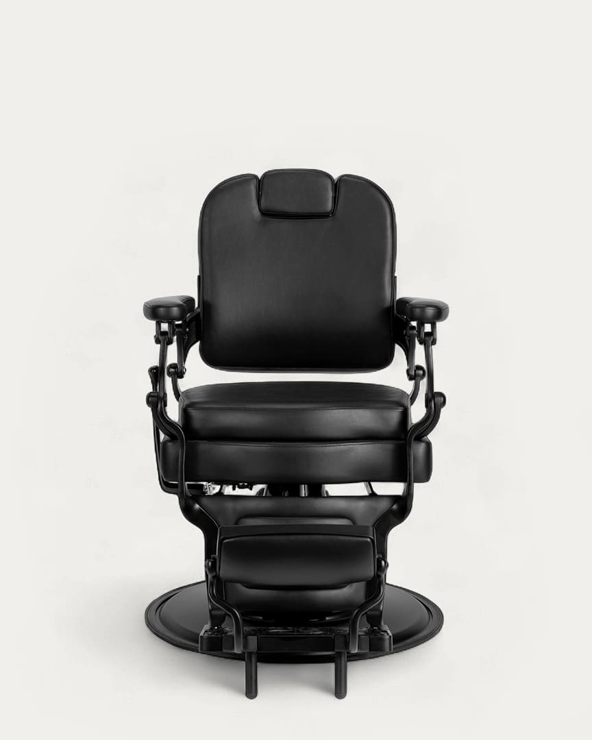 Sillón de barbería Mark negro de Mirplay