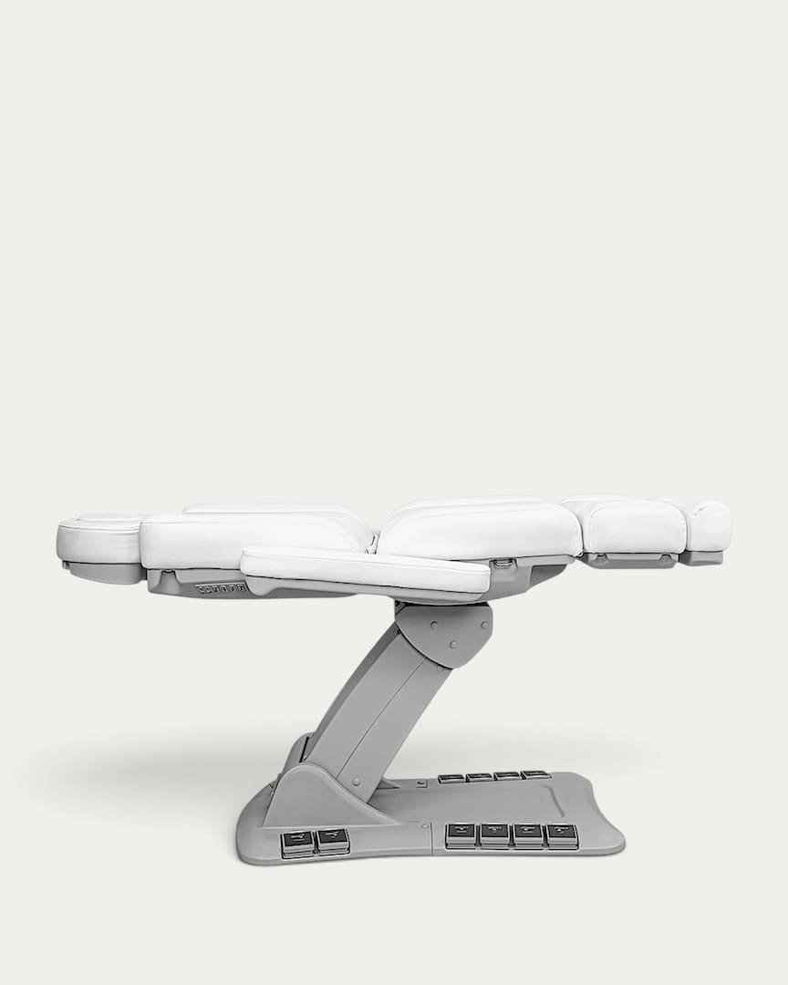 Sillón médico estético blanco de 4 motores Pary de Weelko