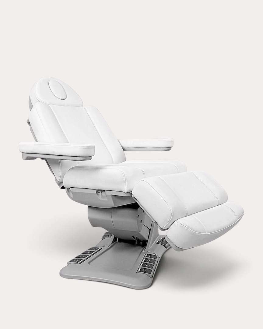 Sillón médico estético blanco 4 motores Pary de la marca Weelko