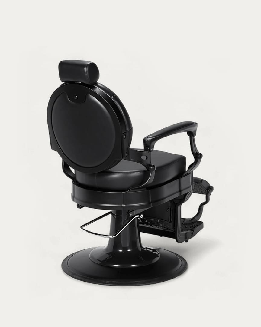 Sillón barbero Check de Mirplay vista trasera