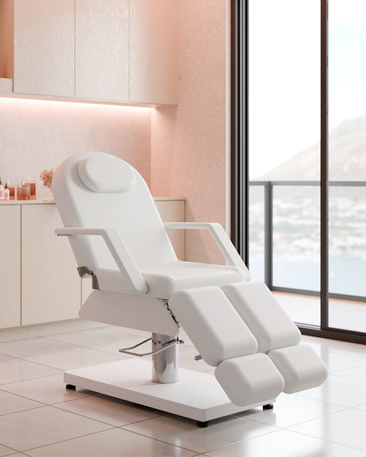 Sillón de pedicura Mensa hidráulico blanco de Mirplay