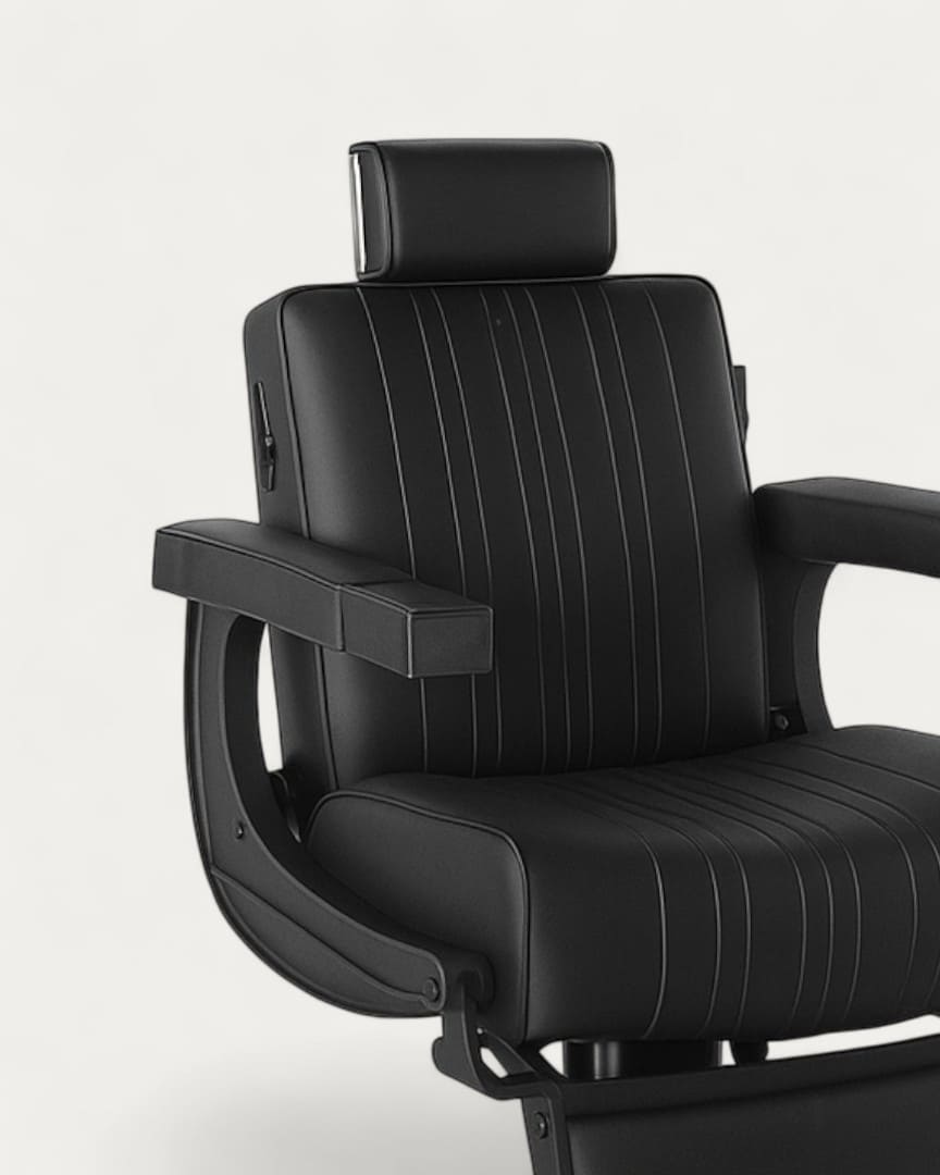 Sillón de peluquero Lever negro de MUDI