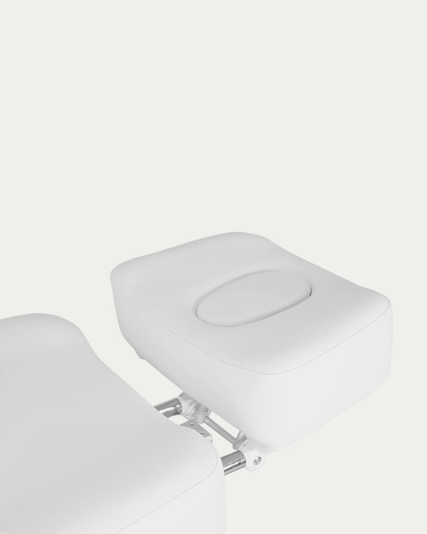Sillón podología Taurus eléctrico 3 motores de Mirplay reposacabezas