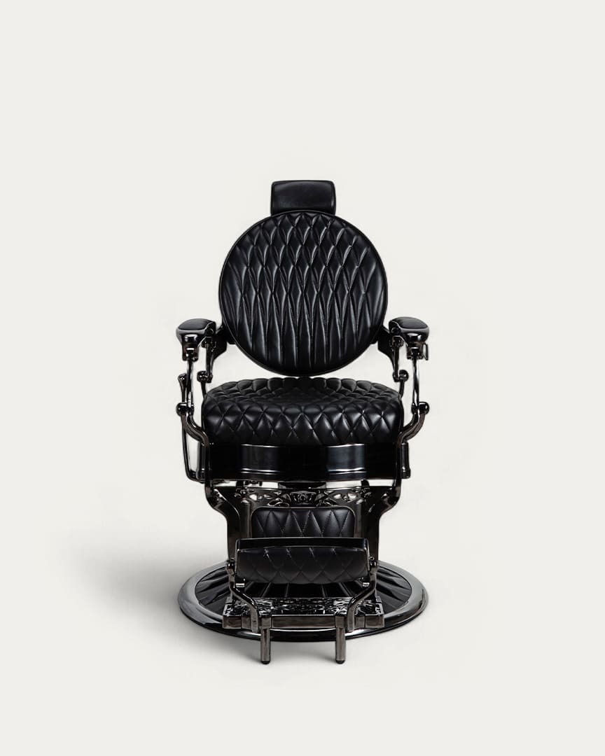 Sillón vintage barbería negro Kirk BC de Mirplay