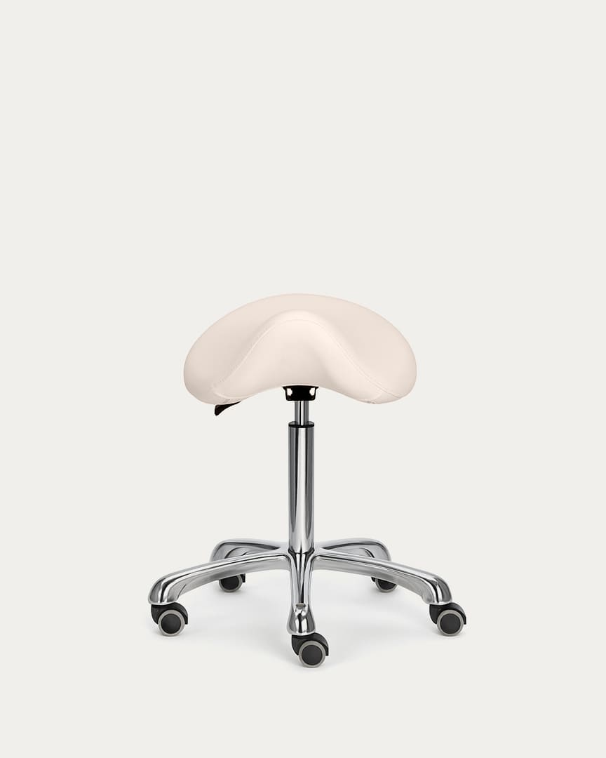 Taburete tipo pony beige Alpha de Mirplay