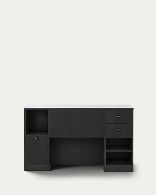 Tocador barbería negro madera OKE 3 98 de la marca Mirplay