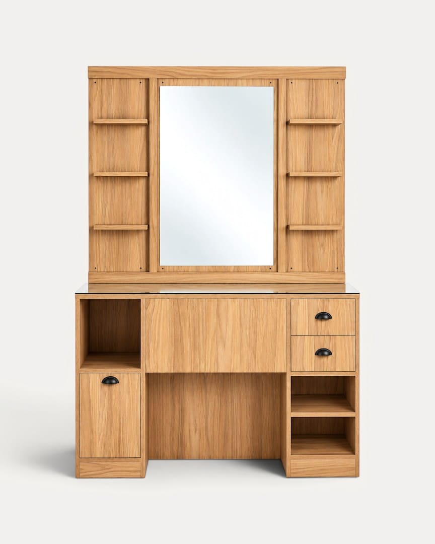 Tocador de barbería madera OKE 1 Mirplay