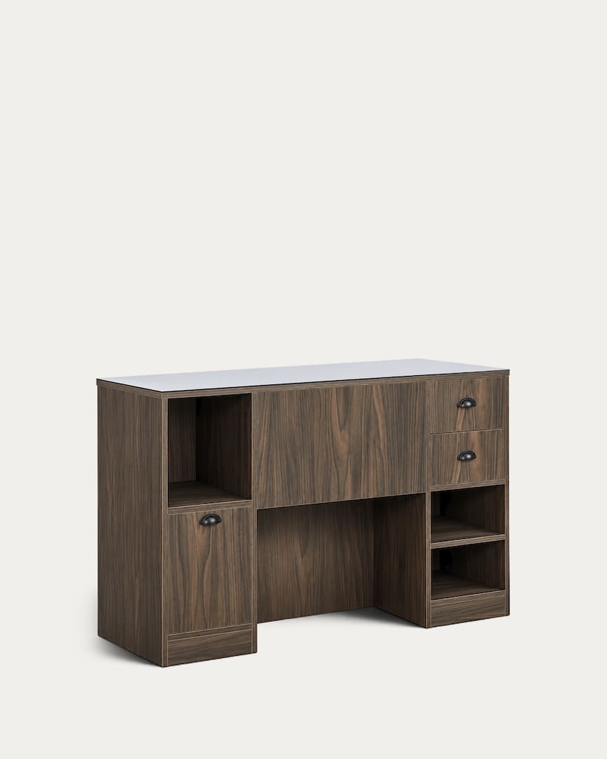 Tocador de barbero madera oscura OKE 3 B de la marca Mirplay