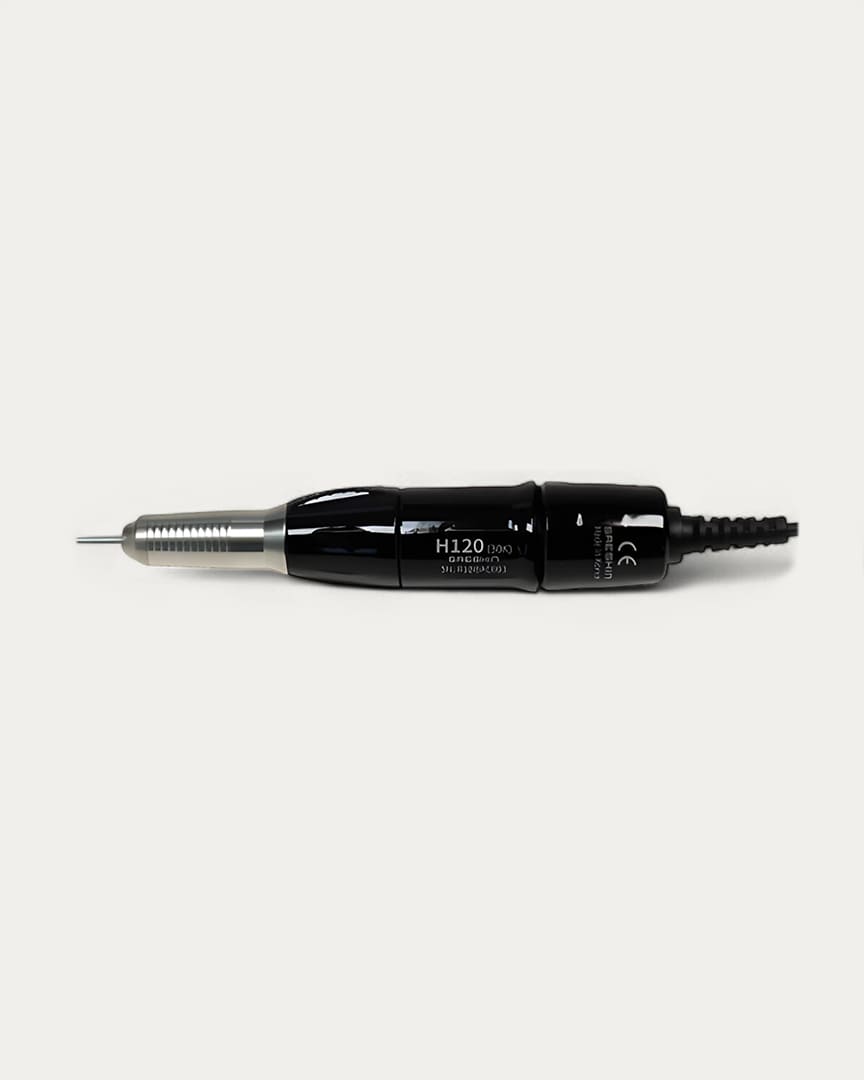 Torno de uñas Brillian Black pieza de mano